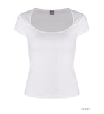 Load image into Gallery viewer, Korean Luen Cotton Stretch Tee [4 Colours]
