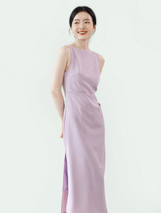 Arya Cami Midi Dress in Lavender