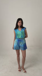 Load and play video in Gallery viewer, Maris Shorts in Blue
