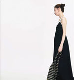 Load and play video in Gallery viewer, 2 Piece Tank + Drop Back Pocket Maxi Dress Set in Black
