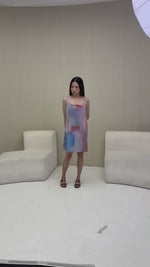 Load and play video in Gallery viewer, Loom Cotton Poplin Mini Dress in Lilac
