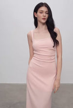 Load and play video in Gallery viewer, Stretch Midi Sheath Dress [3 Colours]
