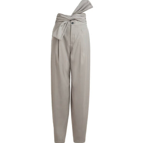 Emily Bow Tie Tapered Trousers