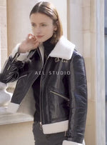 Load and play video in Gallery viewer, Laura Biker Jacket
