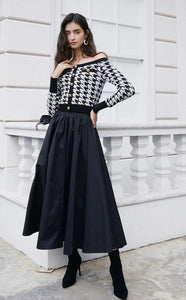 Natasha Tailored Maxi Skirt