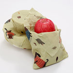 Load image into Gallery viewer, Set of 3 Organic Cotton Beeswax Wraps + String Tie - Puppy Love

