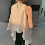 Load image into Gallery viewer, Savile Peach Drape Top in Champagne
