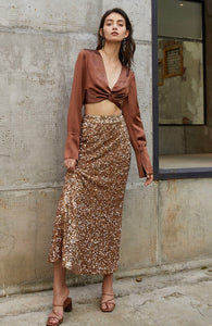 Valeria Sequin Skirt