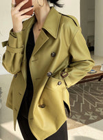 Load image into Gallery viewer, Brisbane Pea Classic Trench Coat
