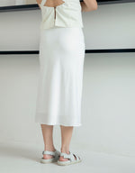 Load image into Gallery viewer, CR Silk Skirt - White
