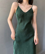 Load image into Gallery viewer, Kensington Green Maxi Slip Dress
