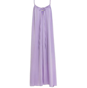 purple tent dress 90s Purple Raw Silk Sharkskin Tent Dress 3 Women