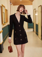 Load image into Gallery viewer, Dianne Tweed Suit Dress
