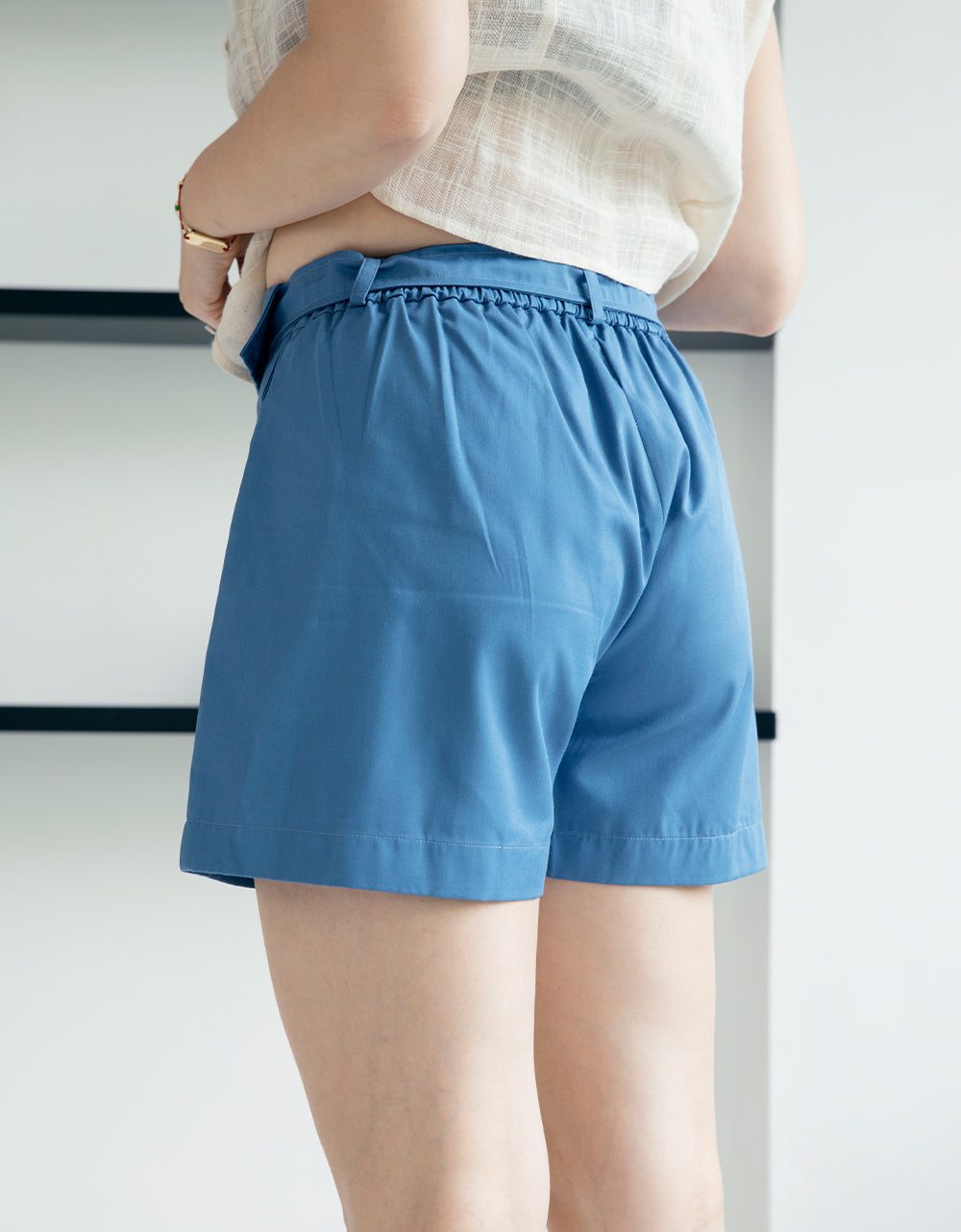 CR Paperbag Shorts - Blue