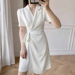 Load image into Gallery viewer, [Ready Stock] Corfe Wrap Suit Dress
