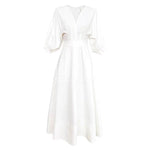 Load image into Gallery viewer, [Ready Stock] Gracie White Midi Dress

