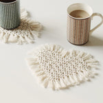 Load image into Gallery viewer, Handwoven Heart Coasters
