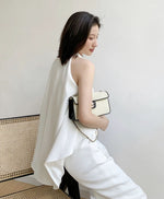 Load image into Gallery viewer, [Ready to Ship] Broadway White Maxi Jumpsuit
