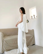 Load image into Gallery viewer, [Ready to Ship] Broadway Maxi Jumpsuit in White
