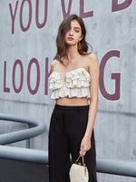 Load image into Gallery viewer, Ottoli Ruffle Cami Top

