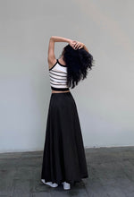 Load image into Gallery viewer, Maxi Bubble Skirt in Black
