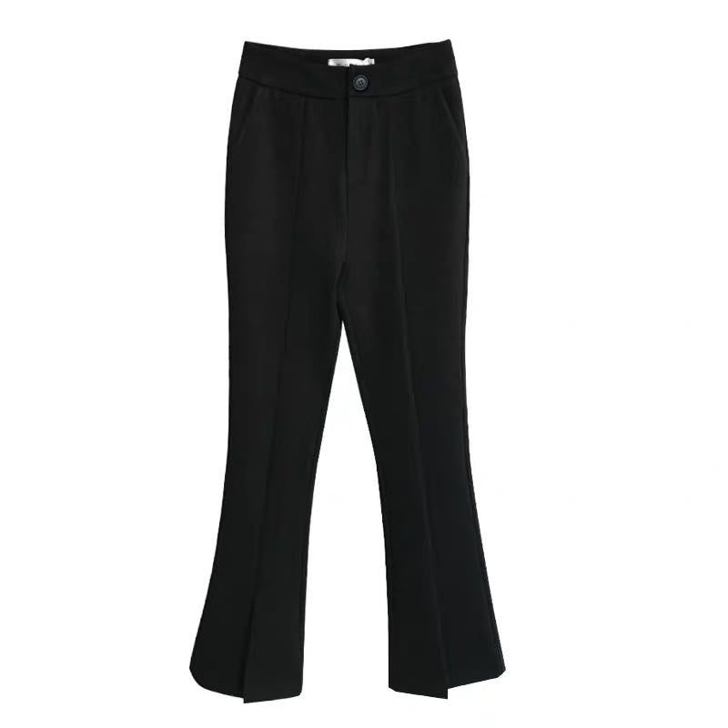 Friar Black Trumpet Tailored Trousers