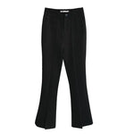 Load image into Gallery viewer, Friar Black Trumpet Tailored Trousers
