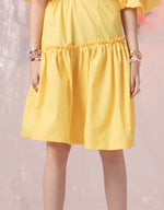 Load image into Gallery viewer, Cutout Dress - Yellow
