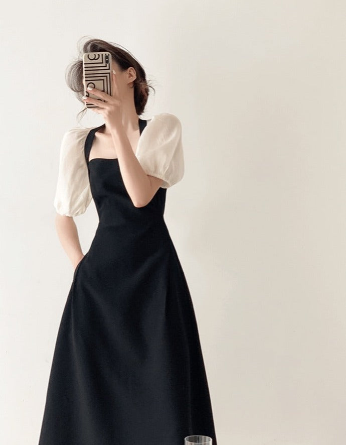 Cathie Blouson Midi Dress [2 Colours]