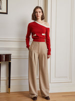 Load image into Gallery viewer, Rettea Toga Knit Top
