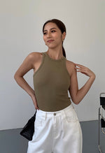 Load image into Gallery viewer, Classic Staple Tank Top in Khaki
