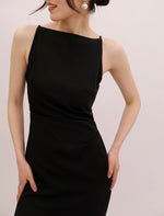 Load image into Gallery viewer, Arya Cami Midi Dress in Midnight
