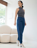 Load image into Gallery viewer, MK Tapered Pants - Navy
