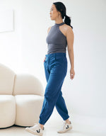 Load image into Gallery viewer, MK Tapered Pants - Navy
