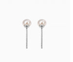 Load image into Gallery viewer, Classic Natural Pearl Stud Earrings
