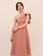 Load image into Gallery viewer, Billie Toga Cami Pocket Dress - Blush

