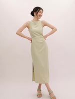 Load image into Gallery viewer, Arya Cami Midi Dress in Dew
