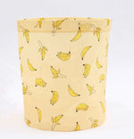 Load image into Gallery viewer, Organic Cotton Beeswax Wrap Storage Bag- It&#39;s Bananas
