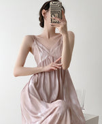 Load image into Gallery viewer, Printed Cami Slip Dress in Pink
