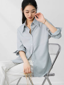 Classic Mid Line Shirt in Blue