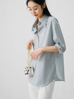 Load image into Gallery viewer, Classic Mid Line Shirt in Blue
