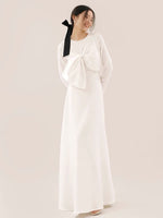Load image into Gallery viewer, Harper Oversized Bow Maxi Dress
