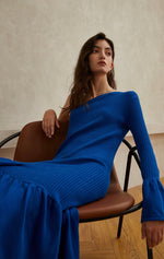 Load image into Gallery viewer, Lara Toga Wool Knit Dress
