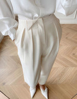 Load image into Gallery viewer, Interstellar Tailored Trousers in Cream
