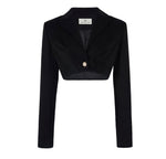 Load image into Gallery viewer, Spritz Tailored Cropped Blazer
