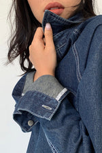 Load image into Gallery viewer, Ocean Drive Oversized Denim Shirt Jacket in Blue
