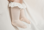 Load image into Gallery viewer, Long Lace Socks [2 colours]
