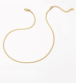 Load image into Gallery viewer, Classic Gold Snakechain Necklace
