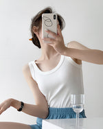 Load image into Gallery viewer, Classic Wide Strap Tank Top
