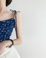 Load image into Gallery viewer, Floral Cami Tie Strap Camisole
